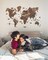 3D Wood World Map, Travel Map For Home & Kitchen or Office by Enjoy The Wood, Christmas Gift